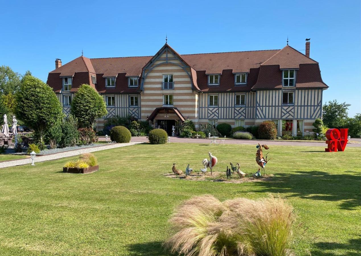 Le Manoir De La Poterie & Spa Cricquebœuf Exteriör bild
