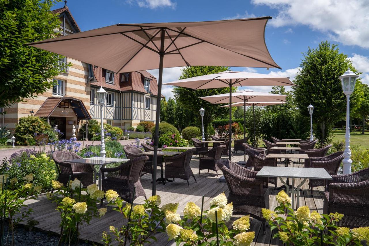 Le Manoir De La Poterie & Spa Cricquebœuf Exteriör bild