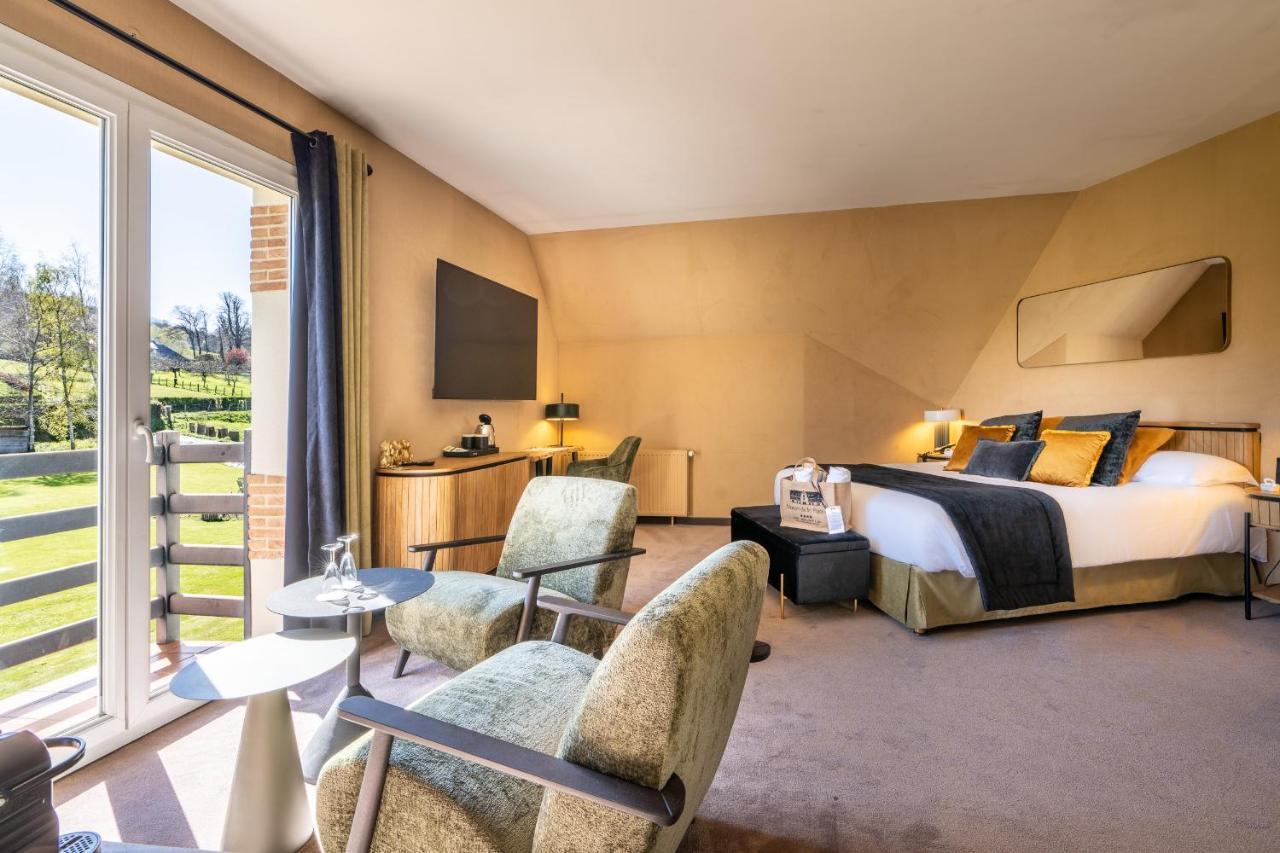Le Manoir De La Poterie & Spa Cricquebœuf Exteriör bild