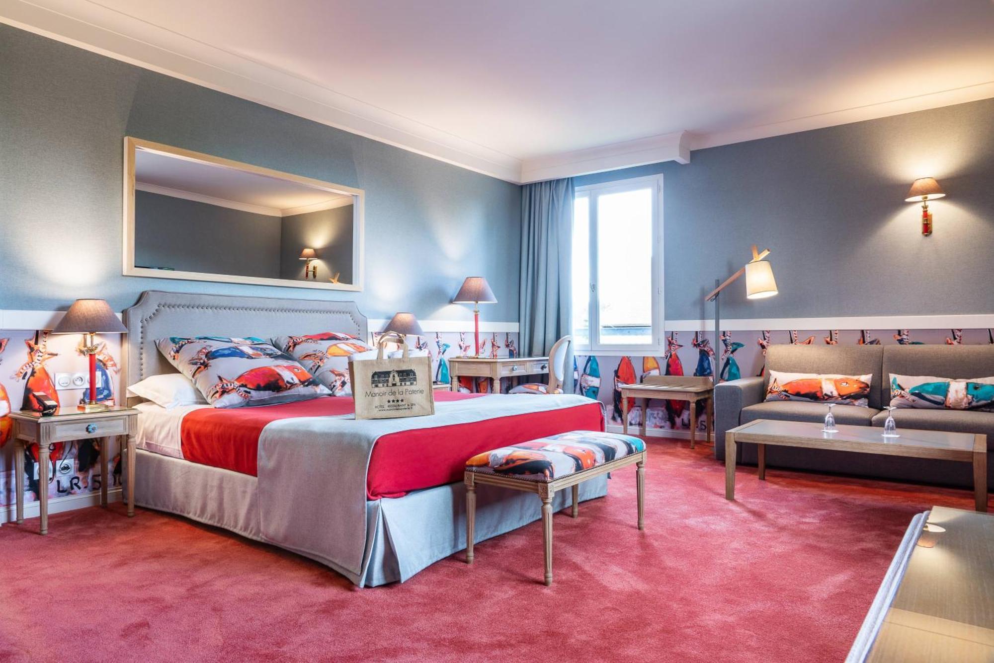 Le Manoir De La Poterie & Spa Cricquebœuf Exteriör bild