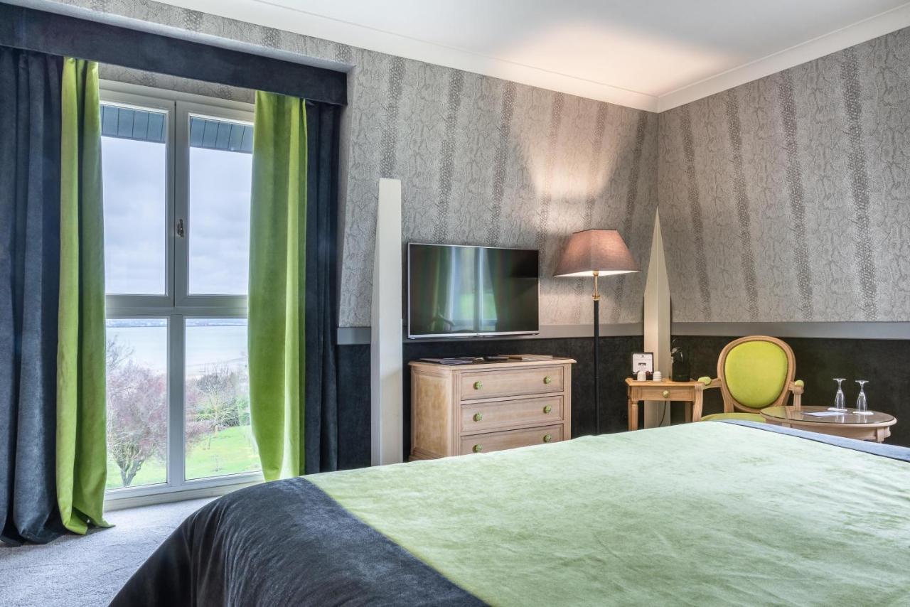 Le Manoir De La Poterie & Spa Cricquebœuf Exteriör bild